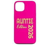 Bebé Anuncio Embarazo Parto Auntie Tía 2026 Carcasa para iPhone 13