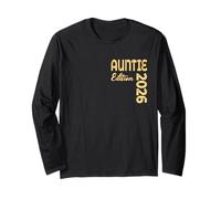 Bebé Anuncio Embarazo Parto Auntie Tía 2026 Manga Larga