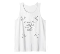 Bebé Bebé Divertido Primera Vez Papá Baby Shower Camiseta sin Mangas