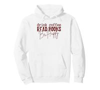 Bebe Café Leer Libros Diseño de Vida Alegre Sudadera con Capucha