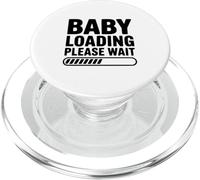 Bebé Cargando, por Favor Espere Lindo Esperando Mamá PopSockets PopGrip para MagSafe