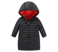 Bebé Chaqueta Invierno Abrigo con Capucha Chaquetas para Niños Niño Bebé Cremallera Chaqueta Invierno para Bebés Niños Niñas Gruesa Cálida Exterior Acolchado Traje Cálido