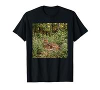 Bebé Ciervo Bosque Vida Silvestre Bosque Naturaleza Camiseta