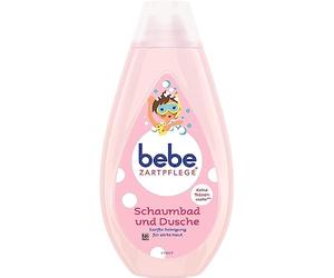 bebe Cuidado delicado baño de espuma y ducha | para pieles delicadas y jóvenes | Limpieza suave para pieles delicadas