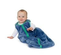 Bebé Deedee Sleep Nido Teddy - Saco de dormir para bebé azul Fuzzy Dino Talla:L (18-36 Months)