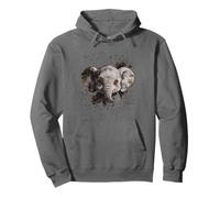 Bebé Elefante Street Style Vibes Sudadera con Capucha