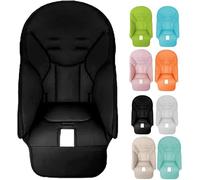 Bebe Funda Trona, Funda Cojín Para Trona De Bebé, Funda Para Silla Comedor De Cueros PU, Almohadilla Para Silla Bebe, Cojín Para Silla Alta Para Peg-Perego, Siesta Zero3, Baoneos, Kosmics Jané