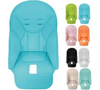 Bebe Funda Trona, Funda Para Silla De Comedor Para Bebé, Fundas De Repuesto Tronas Niño De Cueros PU, Cojín Para Silla Alta Cómodo Y Transpirable Para Peg-Perego, Siesta Zero3, Baoneos, Kosmics Jané
