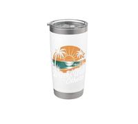 Bebe muy bien con los demás Bebidas alcohólicas Fiesta Verano Vaso térmico de acero inoxidable de doble pared