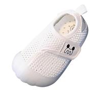 Bebé Niña Niños Primeros Pasos Moda Clásica Zapatillas Bebé Zapatos Malla Transpirable Suela Suave Antideslizante Unisex Zapatillas Sandalias Deportivas de Verano Ligero