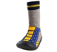 Bebé niñas niños infantil Indoor zapatillas piso calcetines patrón de dibujos animados infantil calcetines zapatos antideslizante calcetines botines Cowboy-Gaorui 1007