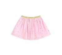 Bebé Niñas Pequeñas Niñas Falda Tul Lentejuelas Starry Moon Falda Princesa Mini Falda Brillante Falda Tutu Falda Ballet con Cintura Elástica Dulce Precioso Suave - Rosa Claro Talla 18-24 Meses