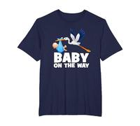 Bebé niño en el Camino! nuevos Padres Camiseta, Hombre Tallas Grandes, Azul Marino, 6X Alto