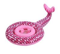 Bebé niño Nadar Anillo Inflable niño Flotador Piscina Agua Asiento diversión para Aprender a Nadar (Anillo de natación de Sirena)