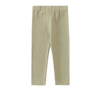 Bebé, niño pequeño, niña, niño, otoño, color sólido, cintura elástica, pantalones de chándal con y leggings, pantalones de vestir cálidos, leggings para niños, Verde claro., 6-7 años