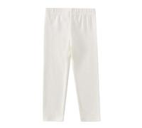 Bebé, niño pequeño, niña, niño, otoño, color sólido, cintura elástica, pantalones de chándal con y leggings, pantalones de vestir cálidos, leggings para niños, Blanco, 6-7 años