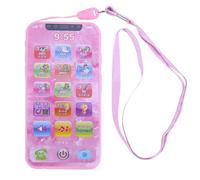 Bebé Niños Música Juguete Simulado Teléfono Móvil Máquina de Aprendizaje Educativo Regalos para Niños (Ruso)