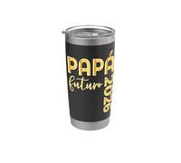 Bebé Nuevo Padre, Futuro Papá 2026 Vaso térmico de acero inoxidable de doble pared
