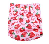 Bebé Pañales de natación, Lavable Bañador ajustable Pañal Pañal Ropa interior Suave Transpirable Impermeable Pantalones de piscina para niños(BL006)