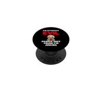 Bebé Perezoso I'm Actually Evil People Just Think I'm Joking PopSockets PopGrip Adhesivo