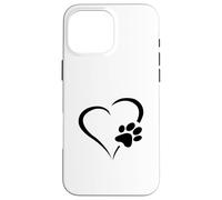 Bebé Perro Corazón Perro Paws Corazón per Carcasa para iPhone 16 Pro MAX