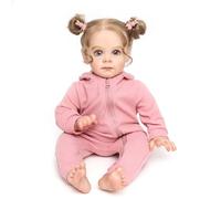 bebe reborn 22 inch 55cm muñecas reborn Realista del bebé los niños hechos a mano regalo del bebé renacer de la muñeca de silicona suave Simulación de vinilo de realista juguete lindo de la muñeco