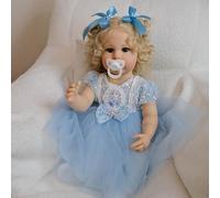 Bebe Reborns Muñecas Reborns Bebes 55cm RebornS Siliconas Cuerpo Completo Muñecas para Niñas RebornS Bebes Reborn Rreborn Silicona Cuerpo Completo Muñeca Reborn Bebe De Silicona Mini Baby