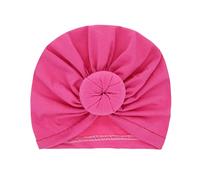 Bebé Turbante Sombreros Recién Nacido Gorro Super Algodón Elástico Lindo Niño Diademas Mes Niña Bollo Nudo Diadema Gorras