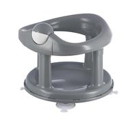 Bebeconfort Asiento Bañera Bebe, Sillón de Baño y Ducha, Silla Giratoria de 360 Grados para Baño de Bebé, con Ventosas de Seguridad, Grey (gris)