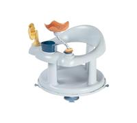 Bebeconfort Asiento de Baño Bebé Giratorio Divertido, 6-12 Meses, Máx. 10 kg, Silla Bañera Bebé, Silla con Giro de 360 Grados, Bandeja de Actividades, Antideslizante, Ventosas, Ergonómico, Azul
