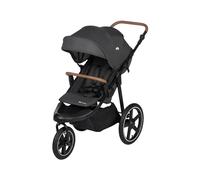 Bebeconfort Cloudy, Silla de paseo todoterreno, 0-4 años(máx.22 kg), Silla Paseo Bebe Reclinable, Plegado Rápido, 3 Grandes Ruedas, Manillar Ajustable, Amplia Cesta Almacenamiento, Mineral Graphite