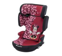 Bebeconfort Disney Hera i-Fix , Silla de Coche Elevador Respaldo, 3,5-12 años (100-150 cm), Silla Coche Minnie Mouse, Plegable, Ligera (4,4 kg), 14 Posiciones Reposacabezas, Fun Minnie