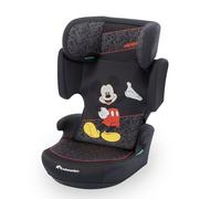 Bebeconfort Disney RoadSafe i-Size Silla Coche, 100-150cm, Authentic Mickey | Asiento Elevador con Respaldo, 3.5-12 Años, Plegable y Ligero, Instalación con Cinturón, 14 Posiciones del Reposacabezas