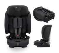 Bebeconfort Ever & Go i-Safe, Silla Coche Evolutiva, 15 Meses-12 Años, 76-150 cm, Silla Coche Plegable de Viaje, Compacta y Ligera (4.9 kg), 15 Posiciones Reposacabezas, Full Black