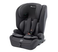 Bebeconfort EverFix Plus i-Size, Silla Coche ISOFIX, 76-150 cm, Full Black | Alzador de Coche Evolutivo, 15 Meses - 12 Años, Protección Frente a Impactos Laterales, 14 Posiciones del Reposacabezas