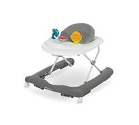 Bebeconfort Explorer, Andador bebé, Primeros pasos, 3 alturas regulables, Centro de actividades con 12 melodías, Asiento acolchado, Base antivuelco, Para niños 6 meses - 12 kg, Grey Mist