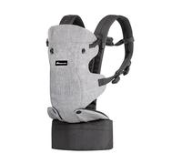Bebeconfort Go4 Portabebés Ergonómico, regulable en 4 posiciones: frente a la mamá y de cara a la calle, de espaldas y de lado, para bebés desde el nacimiento hasta 15kg, Color gris oscuro