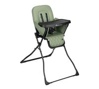 Bebeconfort Mallow, Trona Bebé Ligera, 0-3 Años, 0-15 kg, Plegado Ultracompacto, Cómodo Asiento Acolchado, Fácil Limpieza, Ligero (5,6 kg),3 Posiciones de Reclinado, Fácil Transporte, Mineral Green