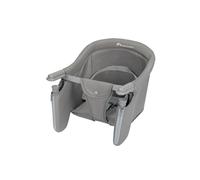 Bebeconfort Malva, Trona Portátil Bebé Ajustable, 6M-3A (15 kg), Fijación Segura y Estable, Asiento y Tejidos Acolchados y Suaves, Fácil Instalación, Plegado Compacto, Ligera (1,8 kg), Mineral Grey