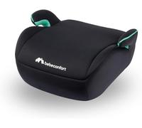 Bebeconfort Manga i-Safe, Asiento Elevador Coche, 6-12 Años, 125-150 cm; Silla Coche, Compacto y Ligero (<1 kg), Fácil Instalación con Cinturón, Acolchado, Tejidos Suaves, Full Black
