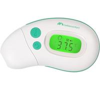 Bebeconfort Minitermómetro Multifunción, 4 en 1, 0+ Meses, Sin Necesidad de Contacto, Tecnología de Infrarrojos, Indicador de Fiebre, Inteligente y Fácil de Usar, Tamaño Compacto Portátil, Blanco