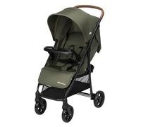 Bebeconfort Misty, Silla de Paseo Compacta, Cesta de hasta 8 kg, Bandeja para seguridad y juego, Confort con posición alargada, 0-4 años(máx. 22kg), Plegable y Reclinable, Mineral Green