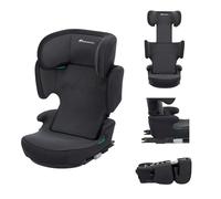 Bebeconfort RoadFix i-Size Silla Coche, 100-150 cm, Tinted Black | Asiento Elevador con Respaldo ISOFIX, 3.5-12 Años, Plegable y Ligero (4.4 kg), 14 Posiciones Reposacabezas