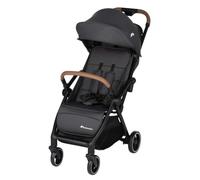 Bebeconfort Sunlite, Silla paseo bebé, 0-4 años(máx. 22kg), Silla de paseo ligera (7,2kg), Posición tumbada, Plegado automático y compacto, Reclinado con 1 mano, Gran Cesta (5 kg), Mineral Graphite
