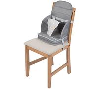 Bebeconfort Travel Booster Trona de viaje portátil, Asiento elevador blando y acolchado, para bebés de 6 meses a 3 años (15 kg), color Warm Gray
