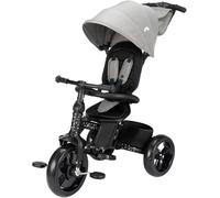 Bebeconfort Windy, Triciclo Evolutivo con Manillar para Padres, 10M-4A, 0-25 kg, Ajustable al Niño, Asiento Cómodo y Reversible, Capota Protectora, Plegado Compacto, Bicicleta Infantil, Tinted Grey