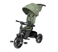 Bebeconfort Windy - Triciclo Infantil con asa, para niños de 10 Meses a 4 años, de 0 a 25 kg, Ajustable, cómodo y Reversible, Capota, Plegable y Cierre Compacto (Mineral Green)