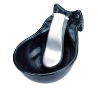 Bebedero automático de hierro fundido pintado a presión de color negro 1,45