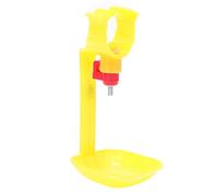 Bebedero automático para aves de corral con tetina de metal, pollo automático para pollo, patos y conejos, bebedor de pezón de agua