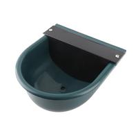 Bebedero automático para Ganado, Fregadero de plástico Grueso y Duradero para Bebidas Que Ahorra Agua, para Gatos, ovejas, Perros, Ganado, Caballos, Verde, 27,8 x 26,7 x 12 cm